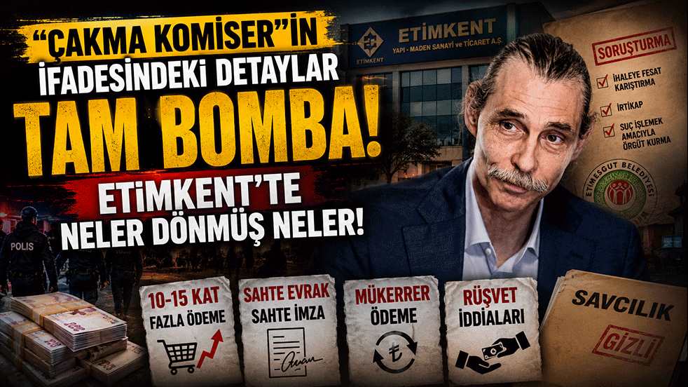 “Çakma komiser”in ifadesindeki detaylar tam bomba! Etimkent'te neler dönmüş neler!