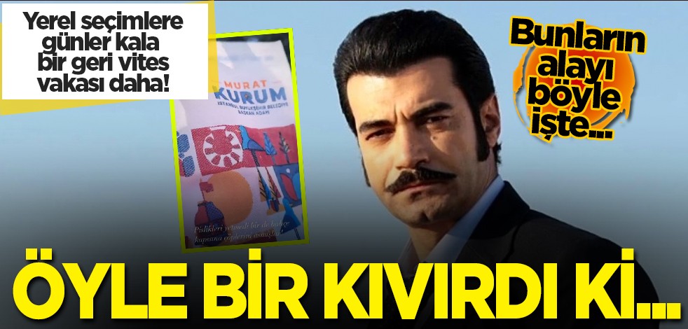 Çakma oyuncu öyle bir kıvırdı ki... Yerel seçimlere doğru bir geri vites daha...