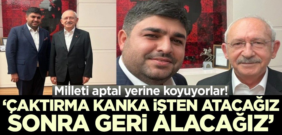 Çaktırma kanka, işten atacağız, sonra geri alacağız! Milleti aptal yerine koyuyorlar...