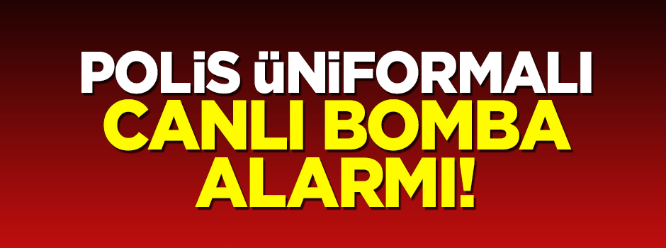 Çalınan 6 polis üniforması emniyeti alarma geçirdi!