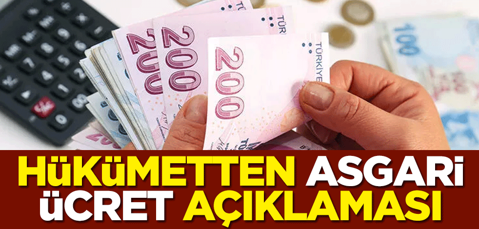 Çalışma ve Sosyal Güvenlik Bakanı Vedat Bilgin asgari ücret açıklaması