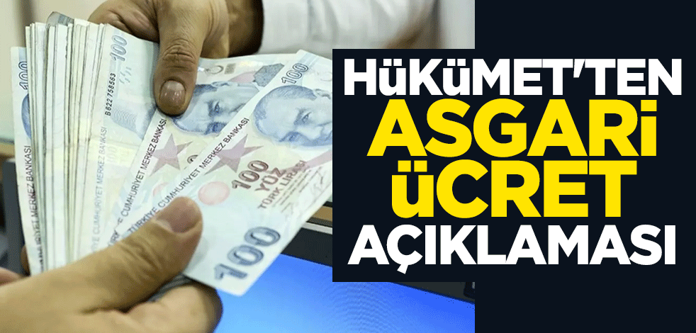 Çalışma ve Sosyal Güvenlik Bakanı Vedat Işıkhan'dan asgari ücret açıklaması