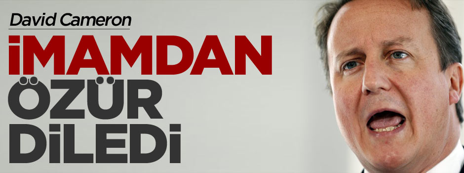 Cameron DAEŞ militanı olmakla suçladığı imamdan özür diledi