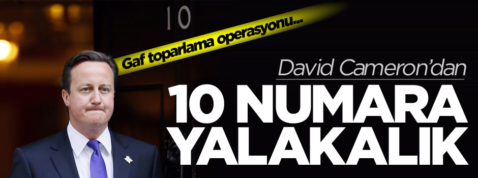 Cameron'dan Afganistan ve Nijerya'ya yalakalık