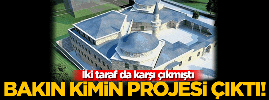 'Cami-cemevi' Gülen projesi çıktı!