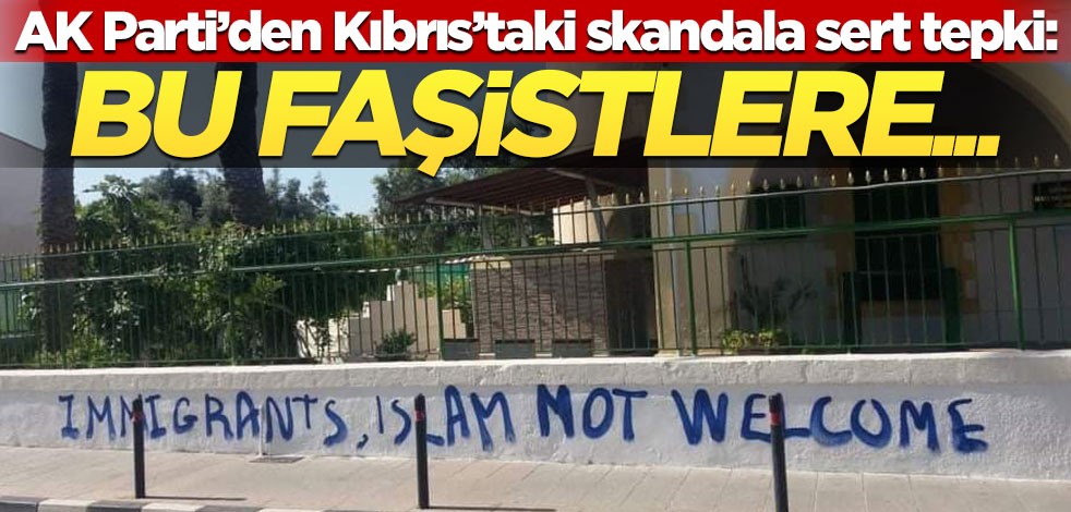 Cami saldırısına AK Parti'den sert tepki! "Faşistlere karşı tedbir alınmalı"