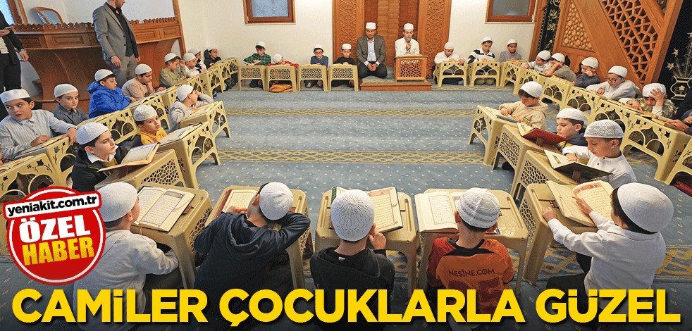 Camiler çocuklarla güzel