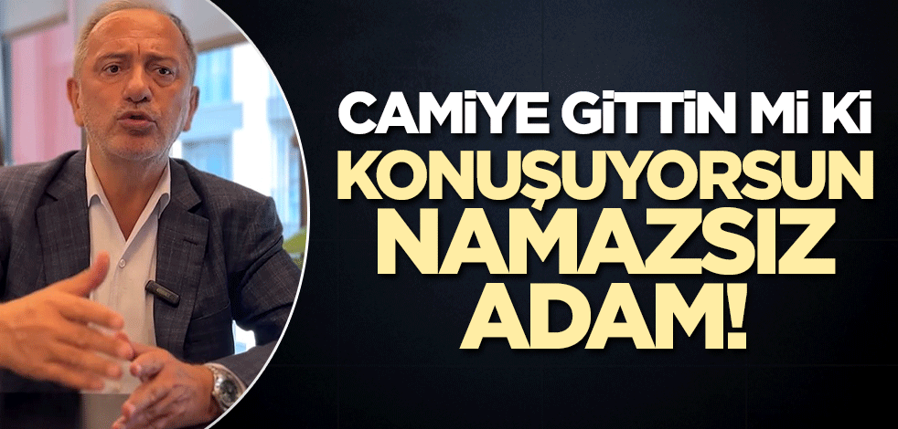 Camiye gittin mi ki konuşuyorsun namazsız adam! Altaylı'dan Mustafa Kemal'i anan Diyanet'e saldırı