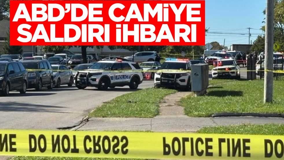 Camiye saldırı ihbarı sonrası ABD'de hareketli saatler!