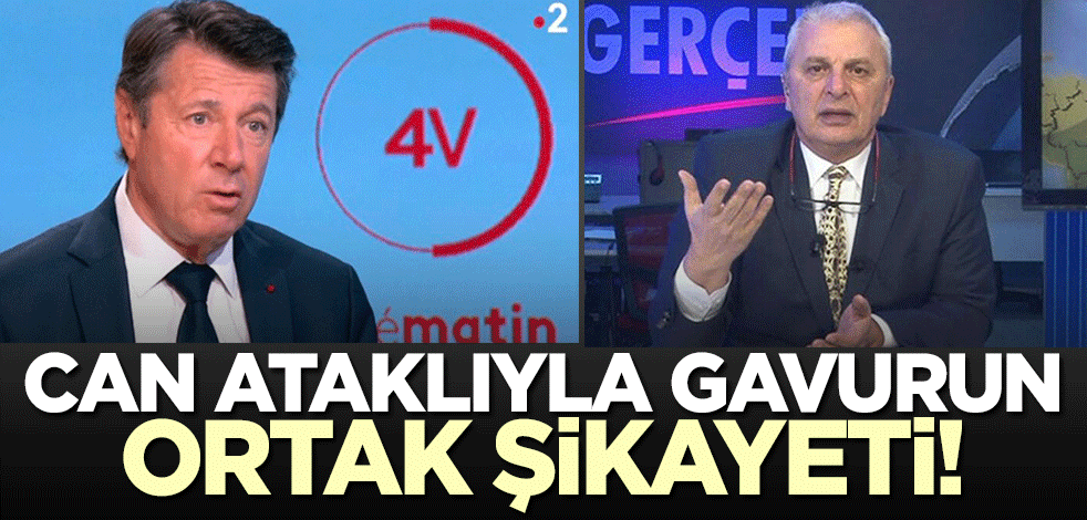 Can Ataklı ile aynı konuşan gavur! Fransa'da İslamofobi rezaleti...