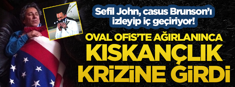 Can Dündar casus Brunson'a bakarak iç geçiriyor! Kıskançlık krizine girdi