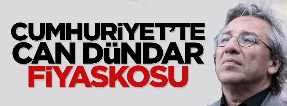 Can Dündar da Cumhuriyet'e derman olamadı