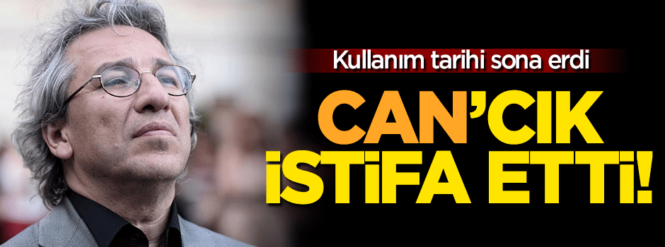 Can Dündar istifa etti!