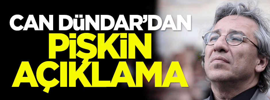 Can Dündar'dan pişkin açıklama!