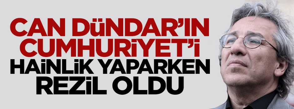 Can Dündar'ın Cumhuriyet'i rezil oldu