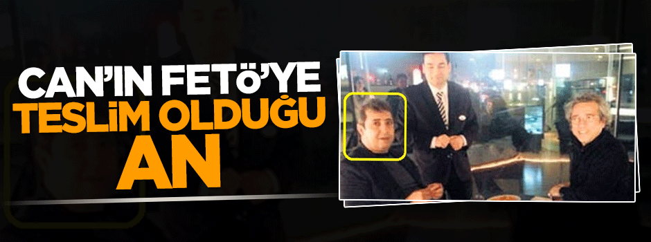 Can Dündar'ın FETÖ'ye teslim olduğu an