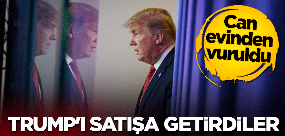 Can evinden vuruldu! Trump'ı satışa getirdiler