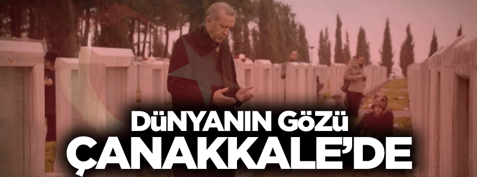 Çanakkale'de görkemli anma töreni
