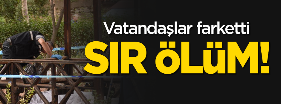 Çanakkale'de sır ölüm! Vatandaşlar fark etti