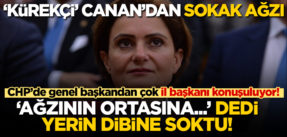 Canan Kaftancıoğlu'ndan Hakan Bayrakçı'ya sokak ağzı ifadeler
