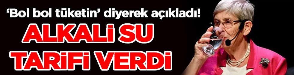 Canan Karatay alkali su tarifi! Su ne zaman içilmeli ne zaman içilmemeli? Önerdi: Bağışıklık sisteminizi tavan yapacak