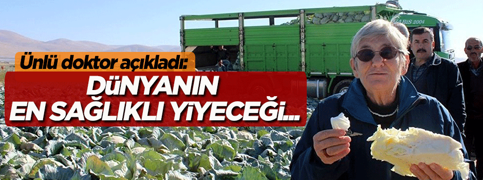 Canan Karatay dünyanın en sağlıklı yiyeceğini açıkladı