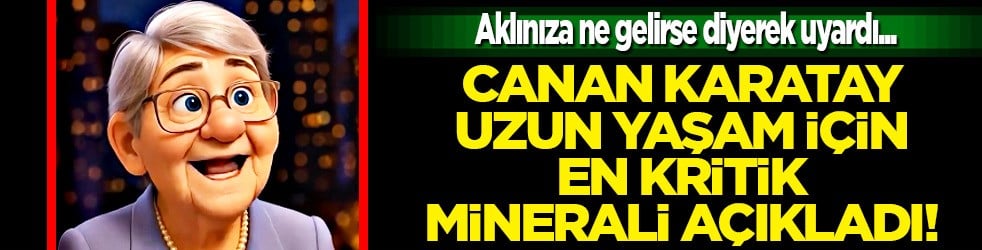 Canan Karatay yiyen uzun yaşar deyip kilit minarelini anlattı! Faydaları saymakla bitmiyor! Zehre karşı kalkan