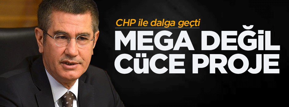 Canikli: Mega değil cüce bir proje