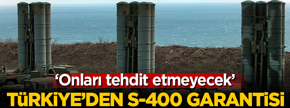 Canikli: S-400 NATO unsurlarını tehdit etmeyecek