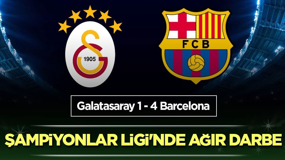 CANLI ANLATIM: Galatasaray - Barcelona