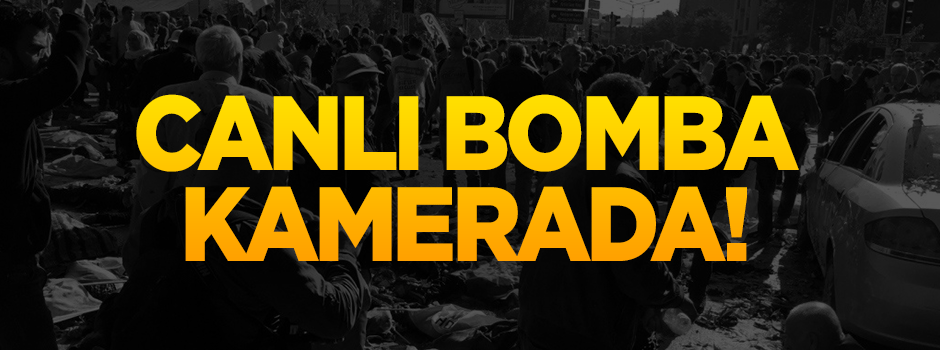 Canlı bomba 06.45’te kamerada!