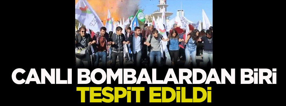 Canlı bombalardan biri tespit edildi