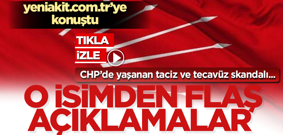 CANLI YAYIN! CHP’deki tecavüz skandalı ve solcuların "Din Subaylığı" rahatsızlığına ilişkin flaş açıklamalar