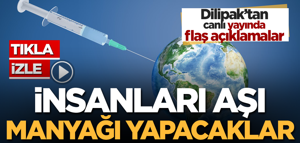 CANLI YAYIN! Dilipak’tan canlı yayında flaş açıklamalar