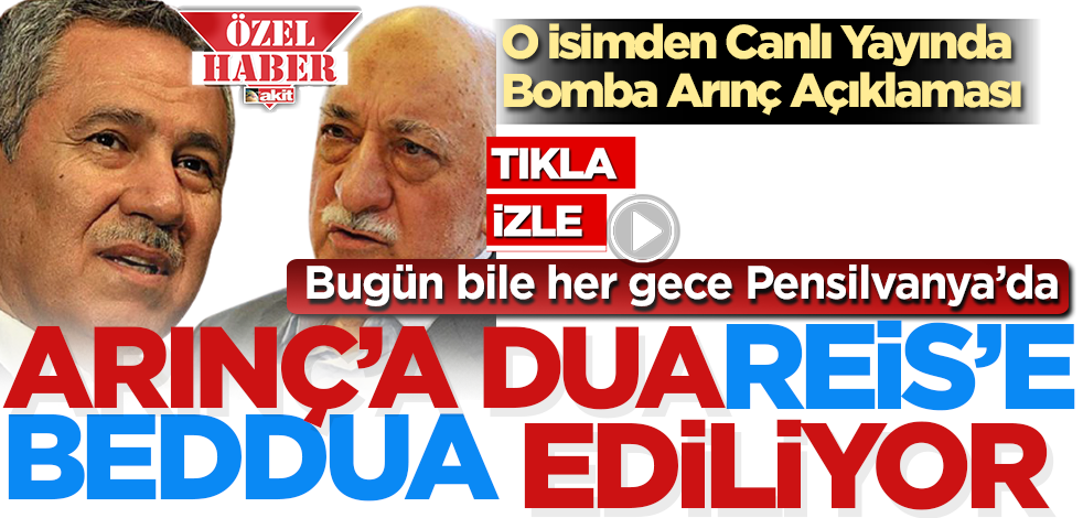 Hayati Küçük’ten canlı yayında bomba Arınç ve FETÖ-Mafya açıklaması