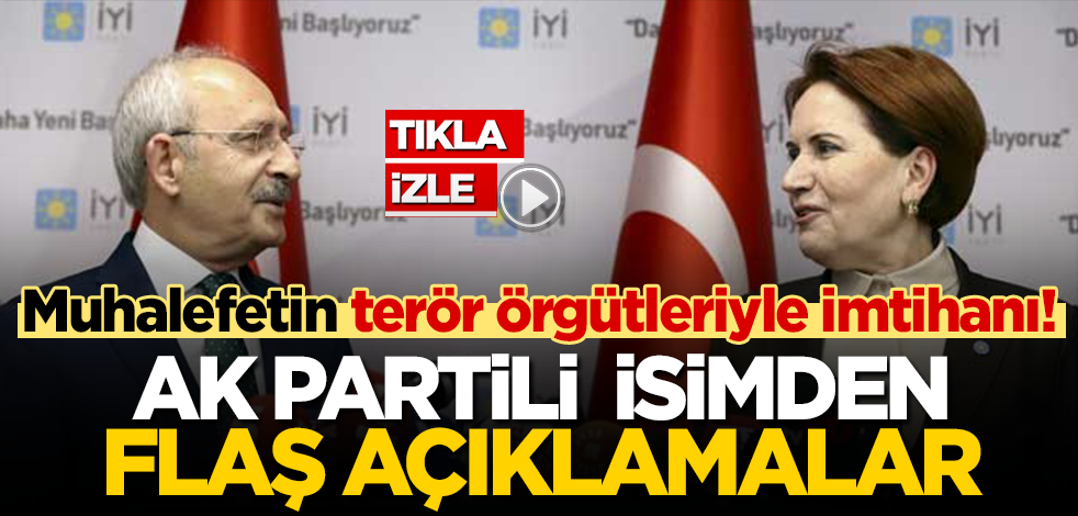 CANLI YAYIN! O AK Partili vekilden canlı yayında flaş açıklamalar