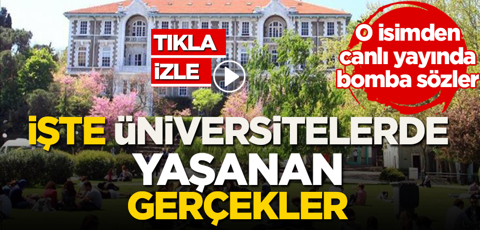 CANLI YAYIN! Üniversitelerde neler oluyor? Prof.Dr.Naki Erdemir canlı yayında anlattı