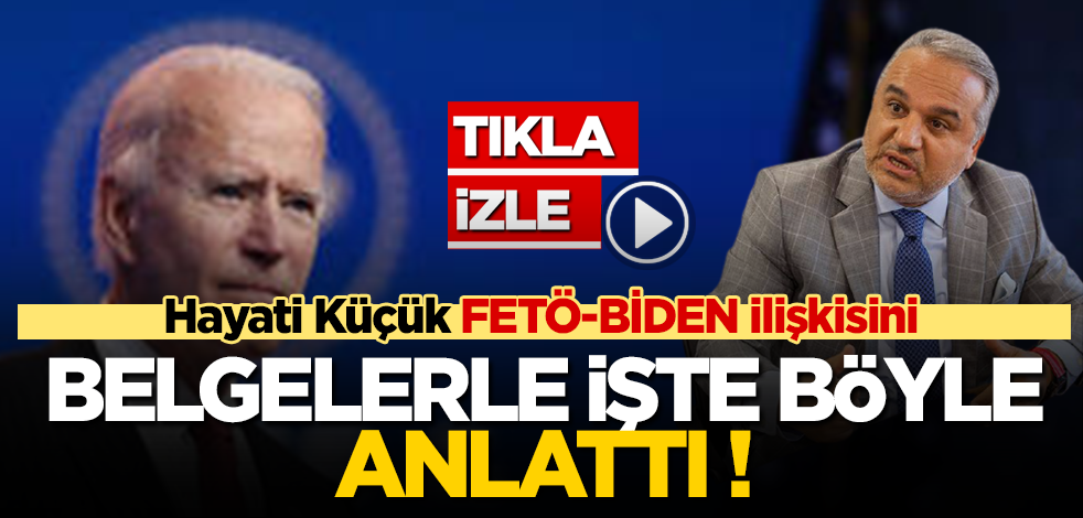 CANLI YAYIN! Yeni Başkan Biden FETÖ tarafından nasıl kuşatıldı? İşte tüm gerçekler...