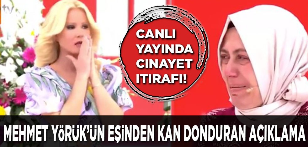 Canlı yayında kan donduran cinayet itirafı: Tarhana çorbasına kattığı zehirle öldürdü