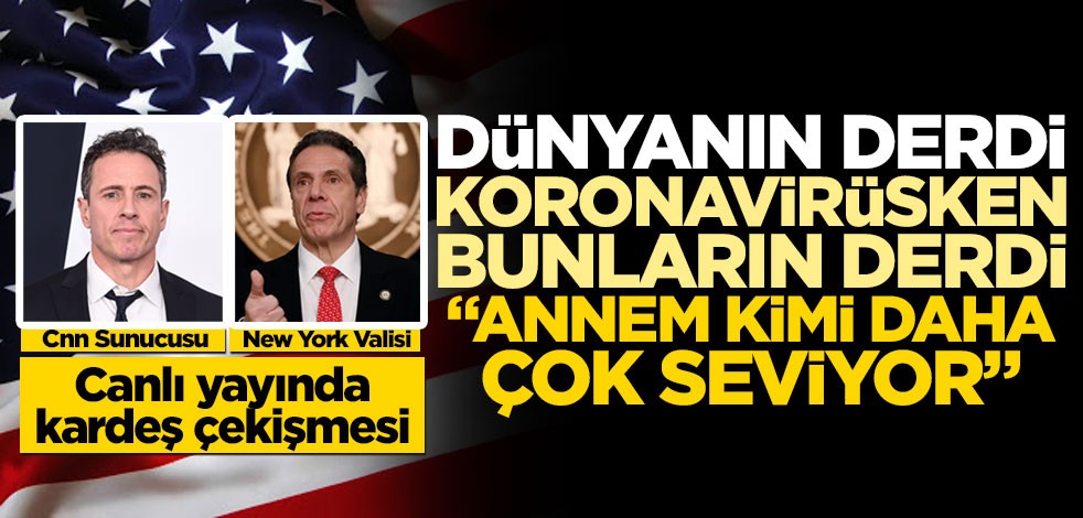 Canlı yayında kardeş çekişmesi