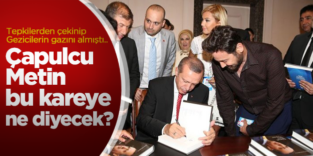 Çapulcu Metin Arolat bu fotoğrafa ne diyecek?