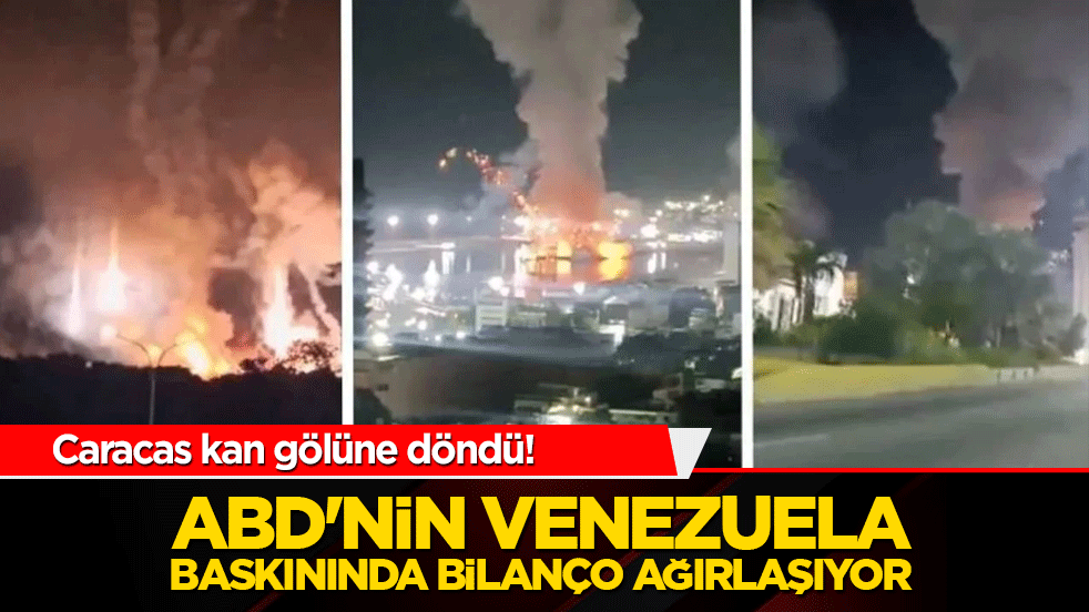 Caracas kan gölüne döndü! ABD'nin Venezuela baskınında bilanço ağırlaşıyor