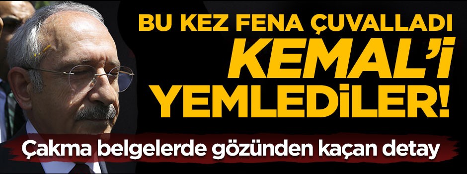 Çarkçı Kemal bu kez fena çuvalladı! Gözünden kaçan detay...