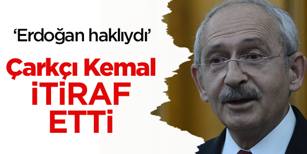 Çarkçı Kemal sonunda itiraf etti: Erdoğan haklıydı