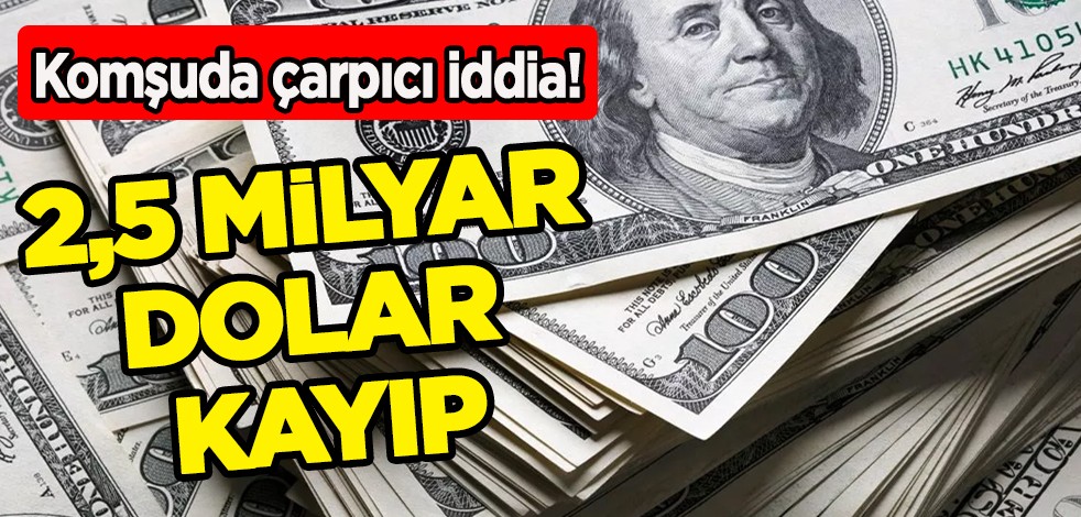 Çarpıcı iddia Irak'ın 2,5 milyar doları çalındı! Ülke şokta!