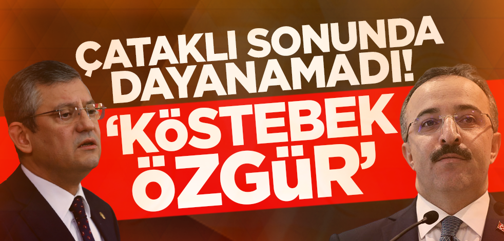 Çataklı'dan CHP'li Özgür Özel'in iftiralarına sert tepki! 'Köstebek Özgür!'