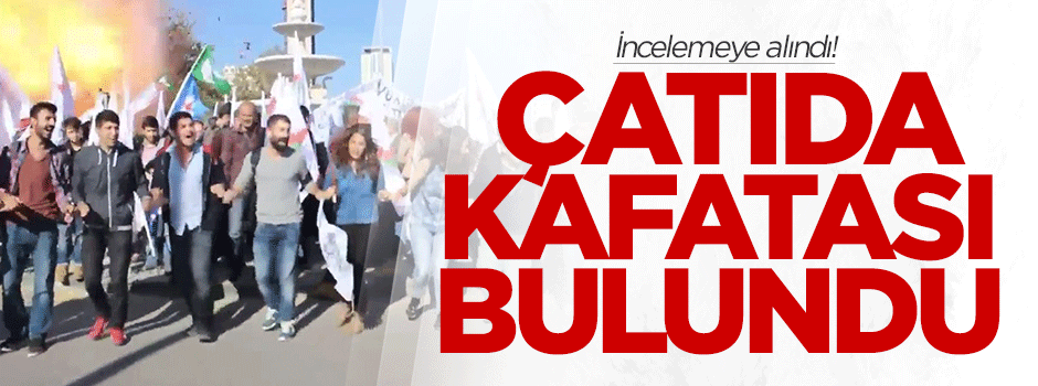 Çatıda bulunan kafatası incelemeye alındı