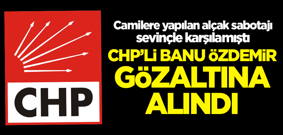 Çav Bella'yı sevinçle karşılayan CHP'li Banu Özdemir gözaltına alındı