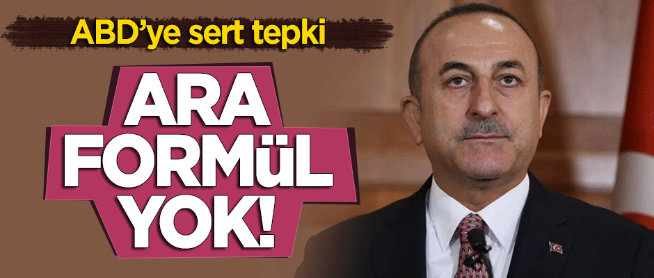 Çavuşoğlu'ndan ABD'ye sert tepki: Bu doğru değil!