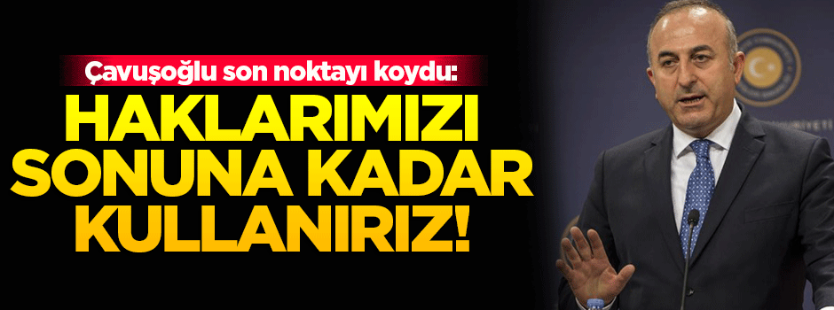 Çavuşoğlu'ndan flaş 'Musul' açıklaması!
